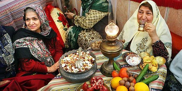 عکس یلدای قدیم