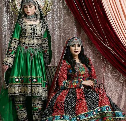 عکس لباس افغانی شب حنابندان