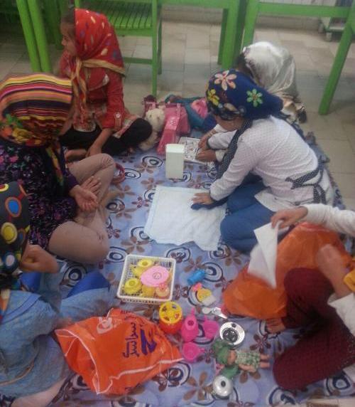 عکس خاله بازی کودکان