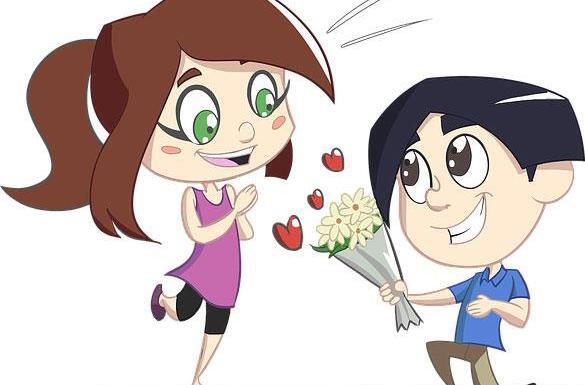 عکس عاشقانه کارتونی بدون متن