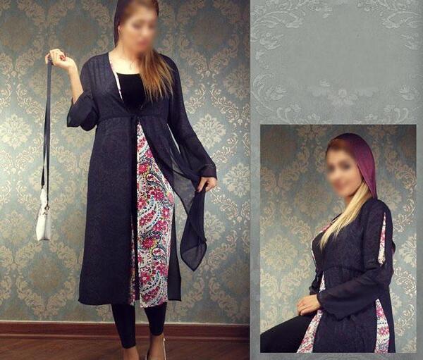 عکس مدل مانتو حریر جدید