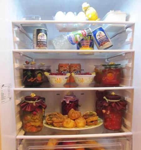 عکس ایده جالب برای یخچال عروس