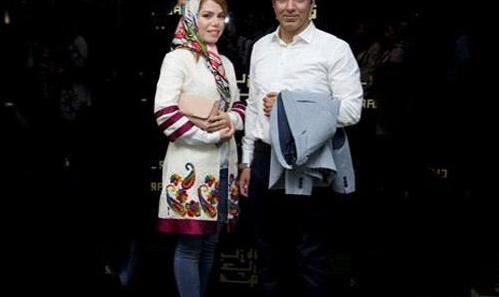 عکس فاطمه هاشمی همسرش مزدک