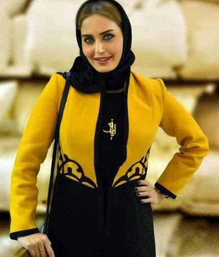 عکس مدل مانتو جدید رنگ خردلی