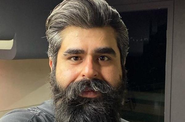 عکس امیر نوری و فرزندش