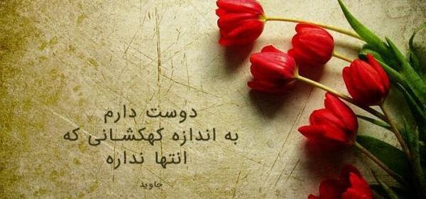 عکس گلهای زیبا همراه با نوشته