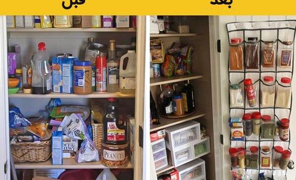 عکس ایده برای نظم دادن به آشپزخانه
