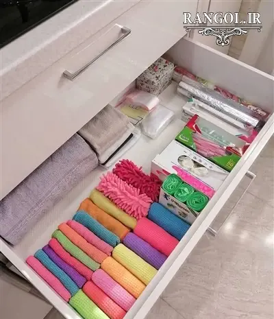 عکس ایده برای نظم دادن به آشپزخانه