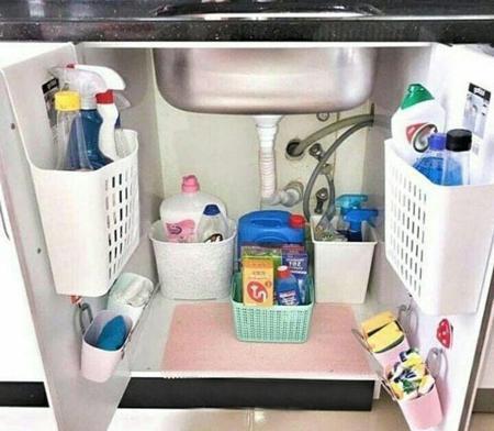 عکس ایده برای نظم دادن به آشپزخانه