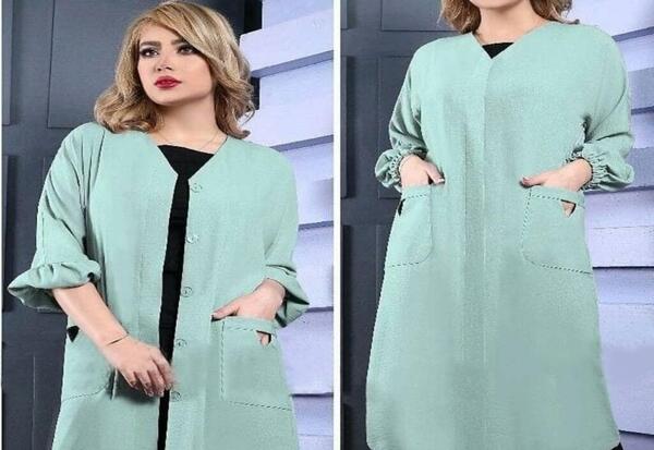 عکس مانتو مدل ثمین