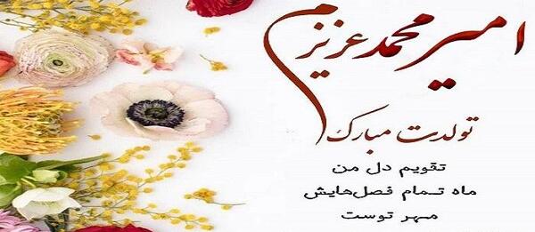 عکس امیر محمد جان