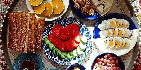 عکس ایده برای صبحانه سلامت
