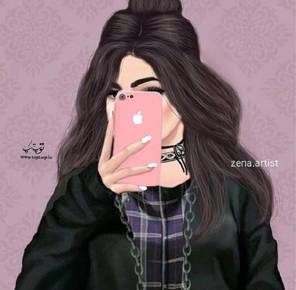 عکس دخترانه فانتزی برای صفحه گوشی