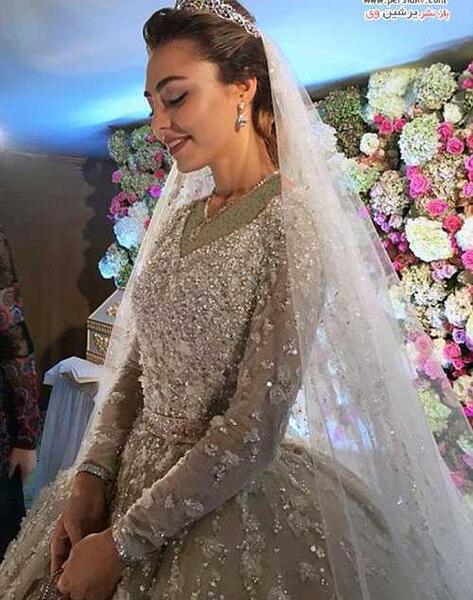 عکس لباس عروس میلیاردی