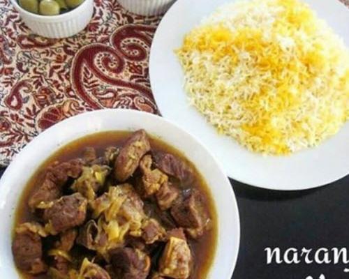 عکس غذا چلو مرغ