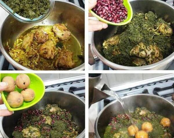 عکس قورمه سبزی خفن