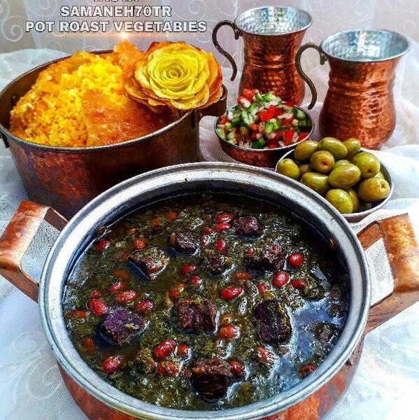 عکس قورمه سبزی خفن