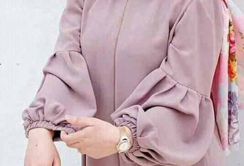عکس مدل مانتو دخترانه آستین مچی