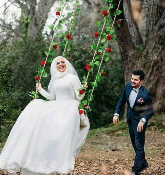 عکس عروس و داماد بی حجاب