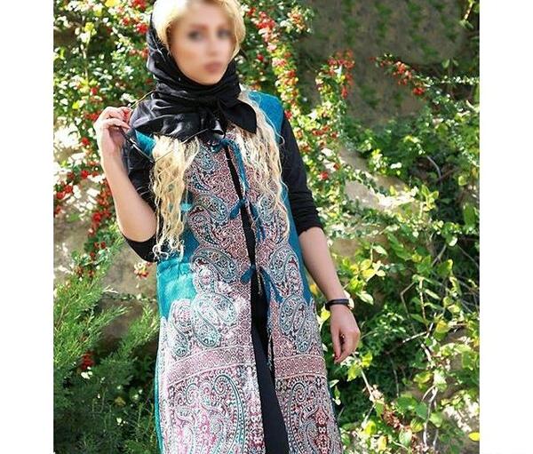 عکس مدل مانتو بلند زنانه جدید 95