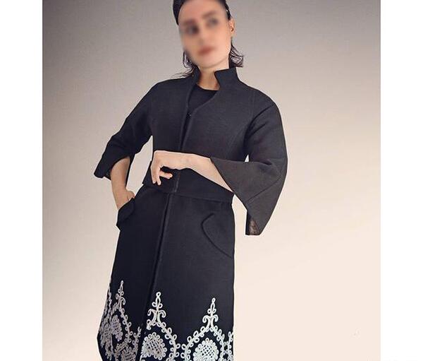 عکس مدل مانتو بلند زنانه جدید 95