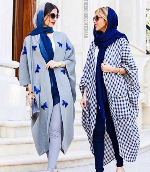 عکس مدل مانتو جدید عبایی