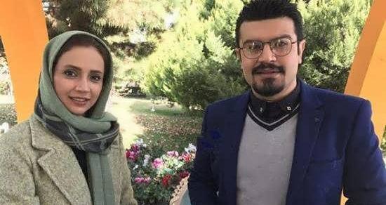 عکس پیمان طالبی وهمسرش ندا مصباح