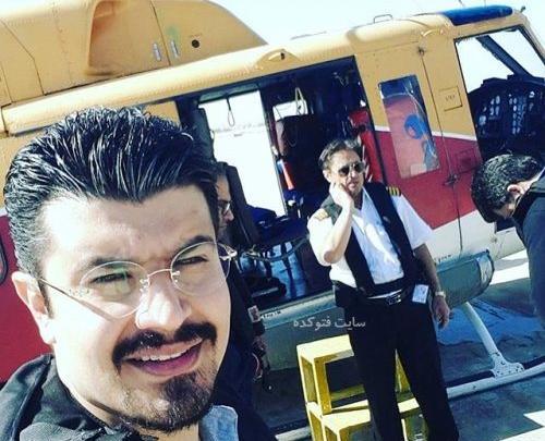 عکس پیمان طالبی وهمسرش ندا مصباح