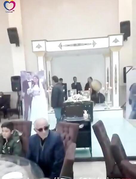 عکس عروس و داماد سقوط هواپیما