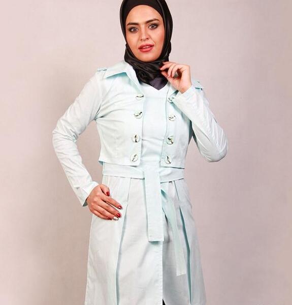 عکس مانتو اسپرت ساده