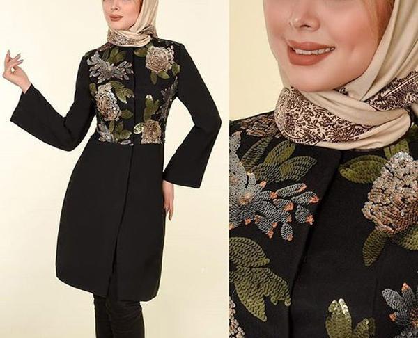 عکس مدل مانتو جدید گلدار و ساده