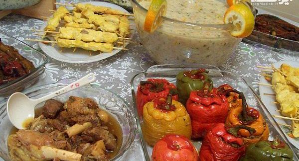 عکس دیزاین غذاهای ایرانی
