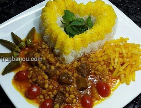 عکس دیزاین غذاهای ایرانی