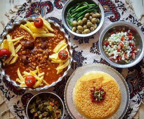 عکس دیزاین غذاهای ایرانی