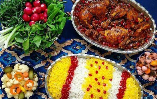عکس دیزاین غذاهای ایرانی