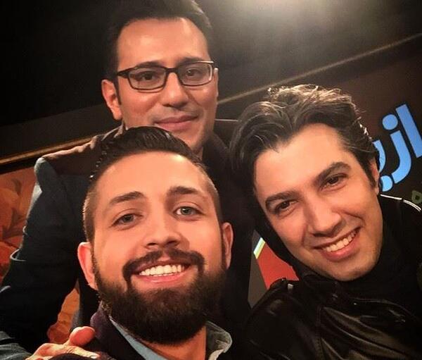 عکس محسن آزادی و همسرش