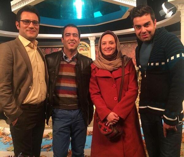 عکس محسن آزادی و همسرش