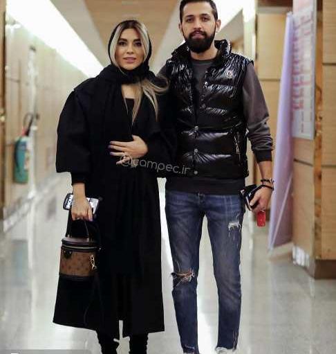 عکس محسن آزادی و همسرش