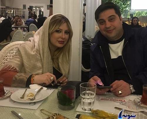 عکس آرش پولادخان وهمسرش