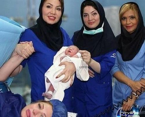 عکس آرش پولادخان وهمسرش