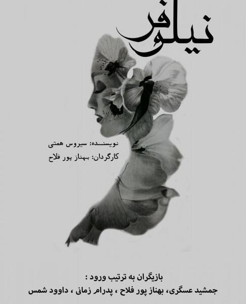 عکس نوشته نیلوفر و محمد
