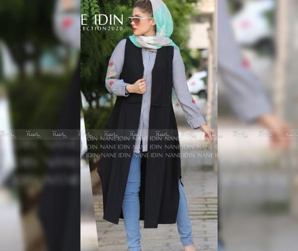 عکس مدل مانتو شومیز حریر