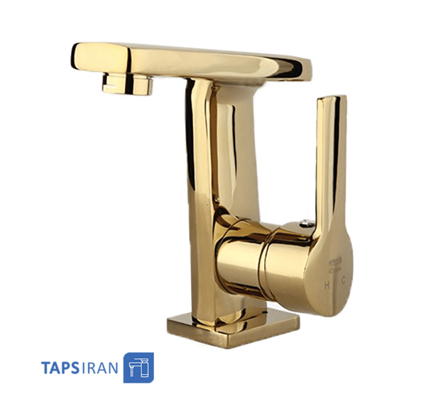 عکس شیر ظرفشویی طلایی