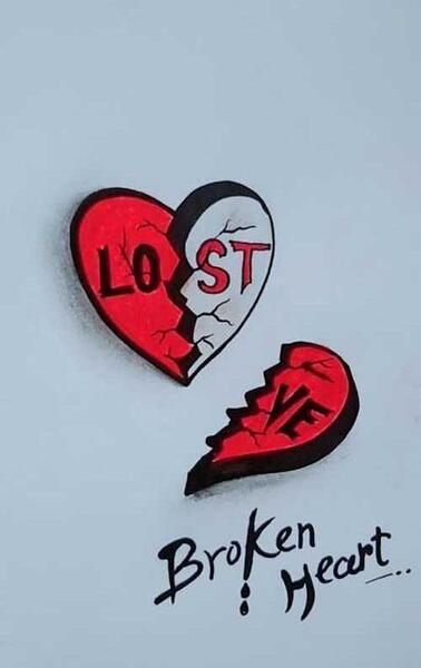 عکس قلب شکسته ام