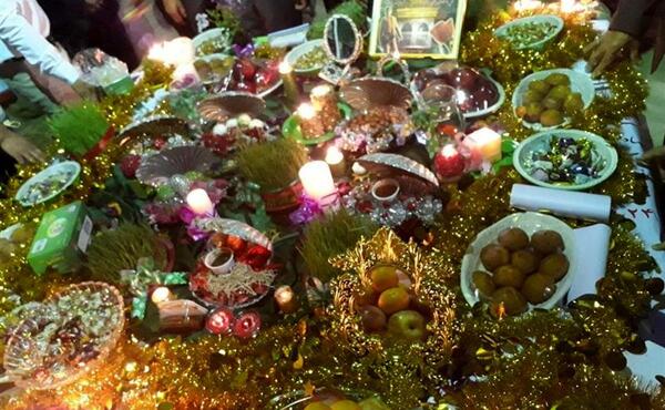 عکس سفره هفت سین شهدایی