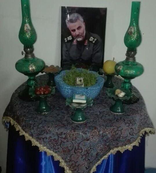 عکس سفره هفت سین شهدایی