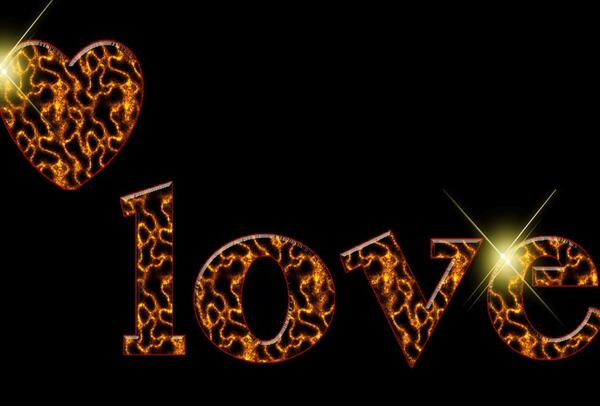 عکس love زیبا