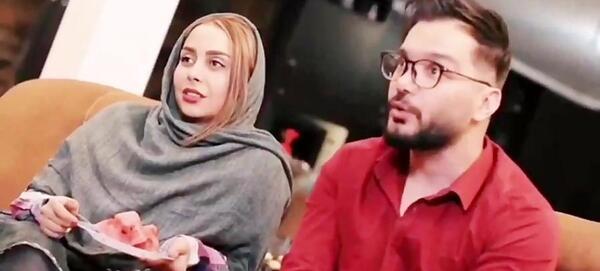 عکس محسن ایزی و همسرش