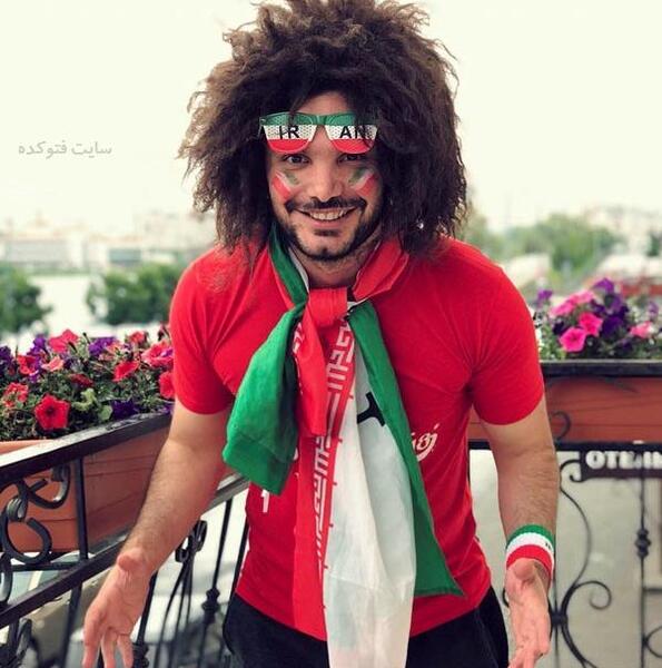 عکس محسن ایزی و همسرش