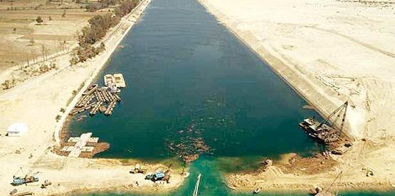 عکس هوایی کانال سوئز